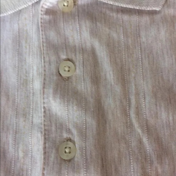 VTG Grand Slam Penguin Men Shirt Shorts Sleeve Beige Large Cotton Blend - Picture 4 of 12